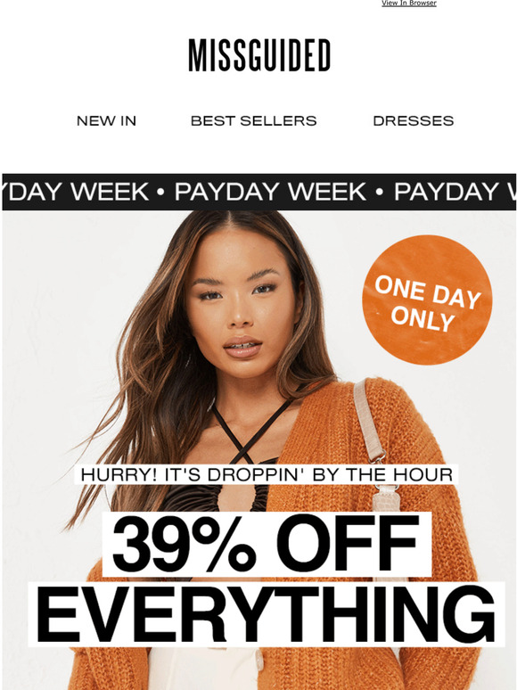 Missguided UK Email Newsletters Shop Sales, Discounts, and Coupon Codes