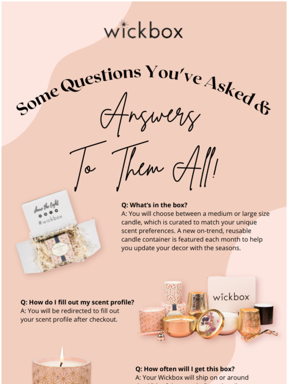  Youve Got Questions, Weve Got Answers!