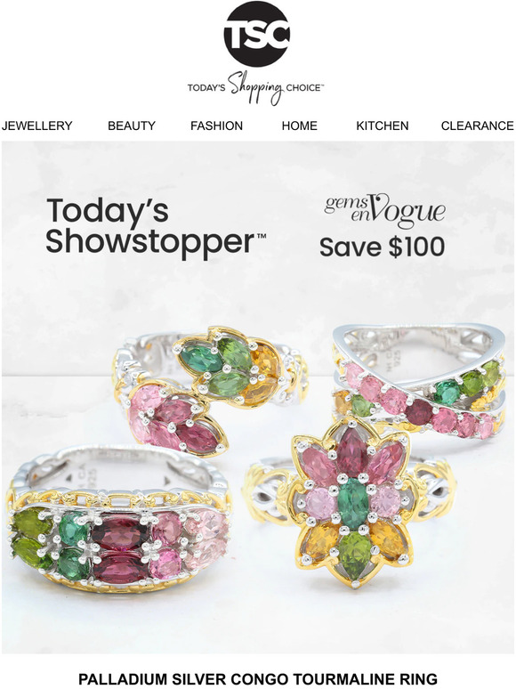 The Shopping Channel Double Todays Showstopper Gems En Vogue & Temptations Milled