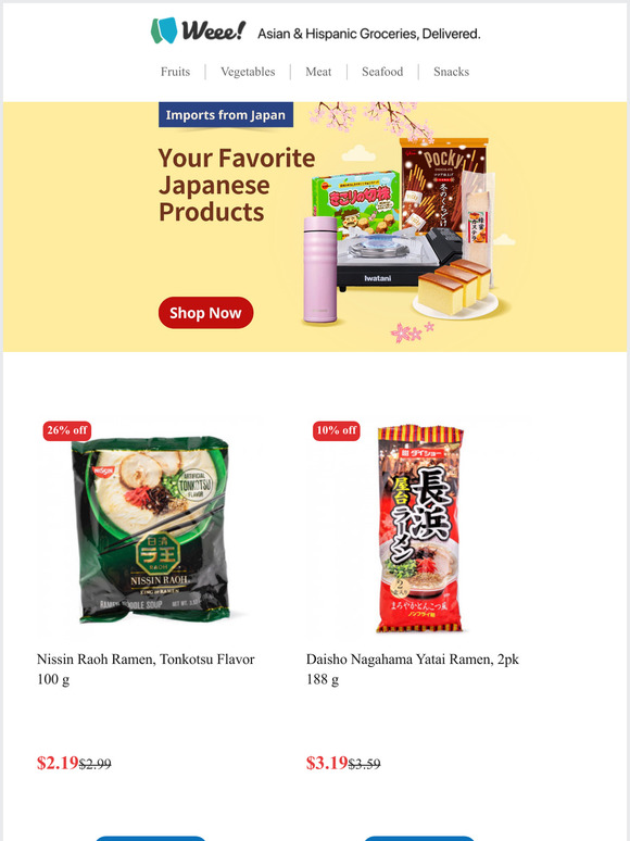 Weee! Your Favorite Japanese Products! Milled