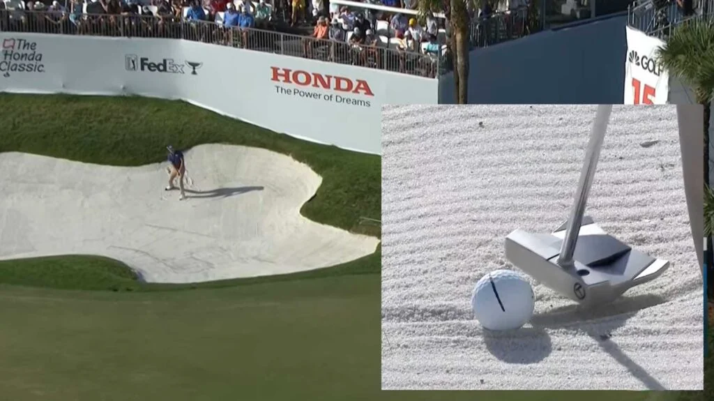 GOLF Pro uses putter from bunker in tragic fashion Milled