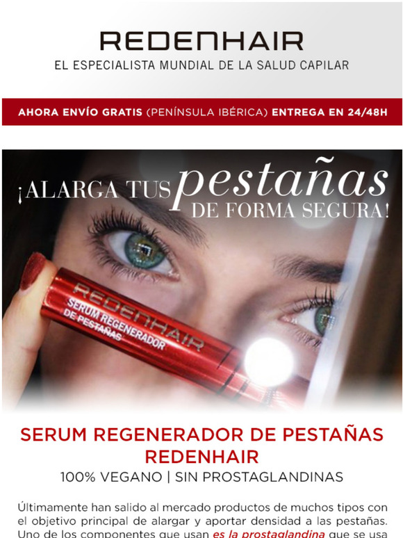  Srum Pestaas Redenhair: Alarga tus pestaas sin riesgos.