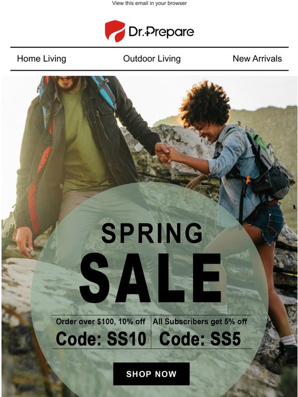 Here! Spring Sale for Every Subscribers