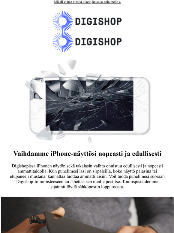 Vaihdamme iPhone-nyttsi
