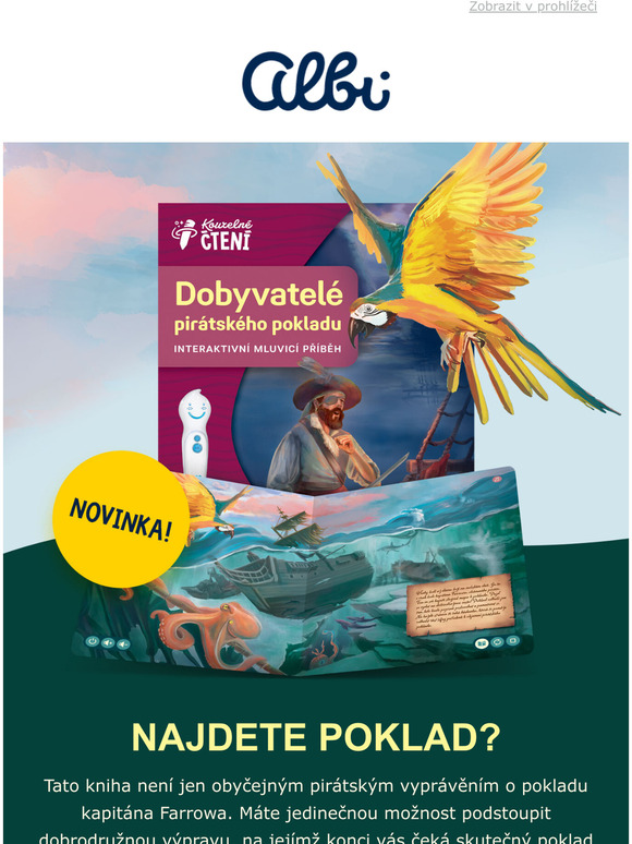 Vprava za pirtskm pokladem s Albi tukou 