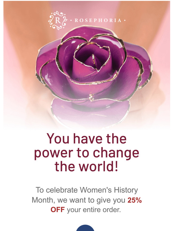 WOMAN POWER + 25% OFF