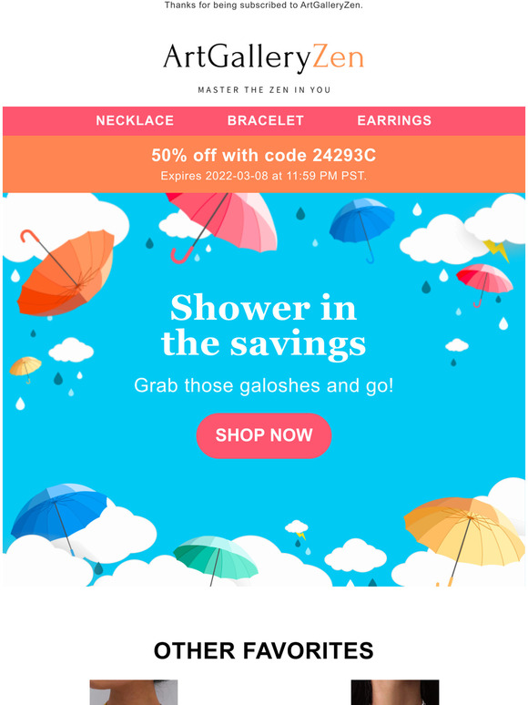 Super Blowout Sale For March | 50% Off Only For You