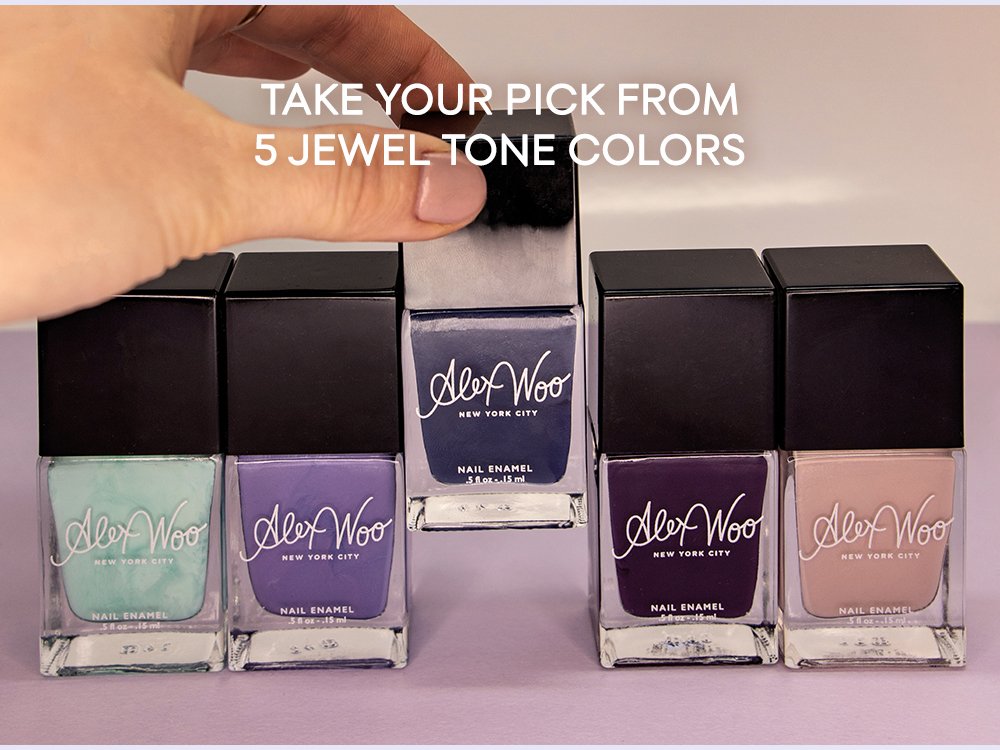 Take Your Pick from 5 Jewel Tone Colors