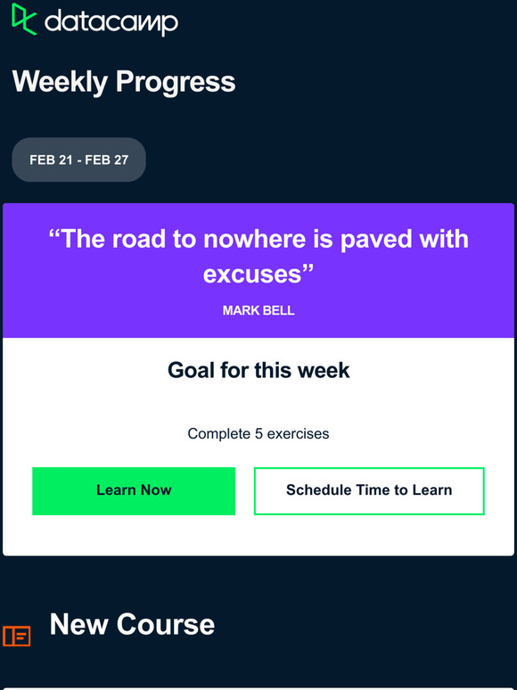 DataCamp: New Course: ETL in Python | Milled