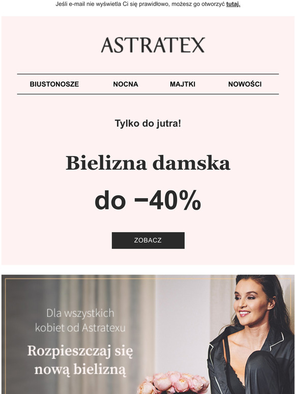  Bielizna dla Pa do 40% i DARMOWA dostawa