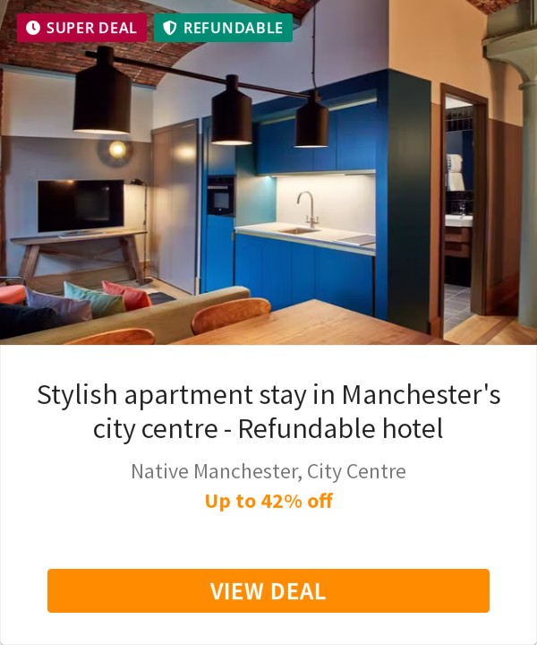Stylish apartment stay in Manchester's city centre - Refundable hotel