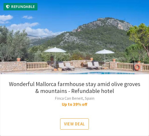 Wonderful Mallorca farmhouse stay amid olive groves &amp; mountains - Refundable hotel