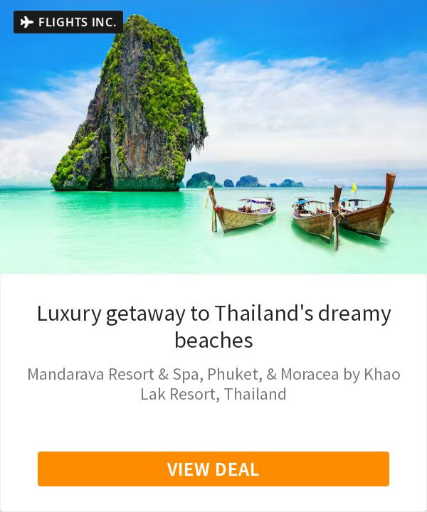 Luxury getaway to Thailand's dreamy beaches