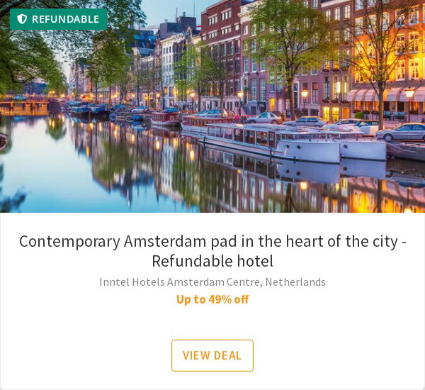Contemporary Amsterdam pad in the heart of the city - Refundable hotel