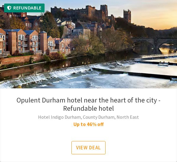 Opulent Durham hotel near the heart of the city - Refundable hotel