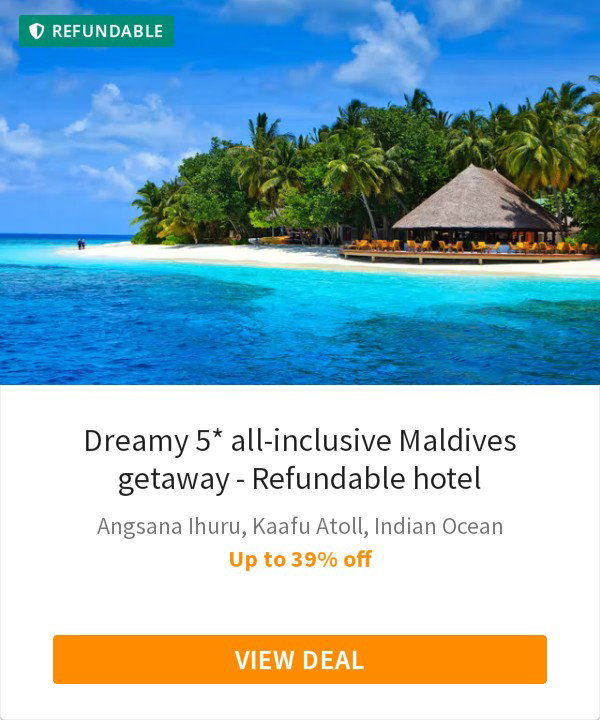 Dreamy 5* all-inclusive Maldives getaway - Refundable hotel