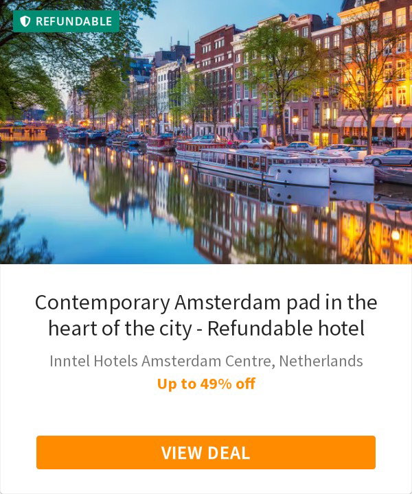Contemporary Amsterdam pad in the heart of the city - Refundable hotel