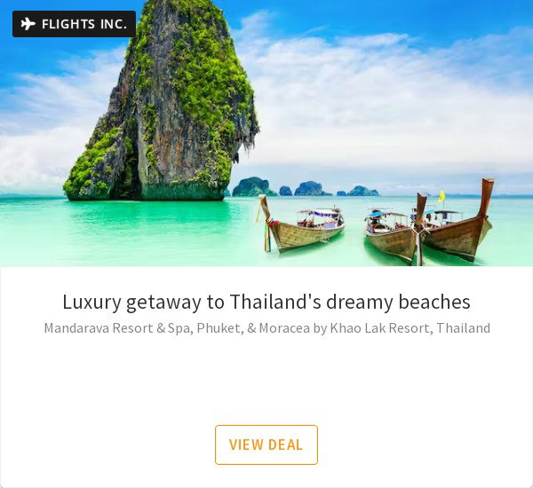 Luxury getaway to Thailand's dreamy beaches
