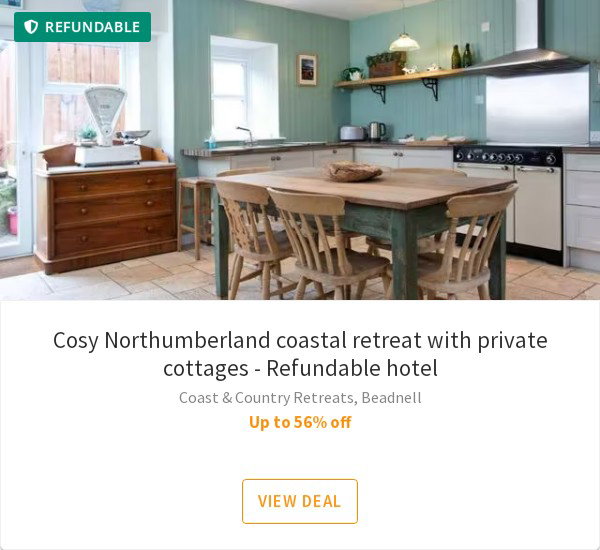 Cosy Northumberland coastal retreat with private cottages - Refundable hotel