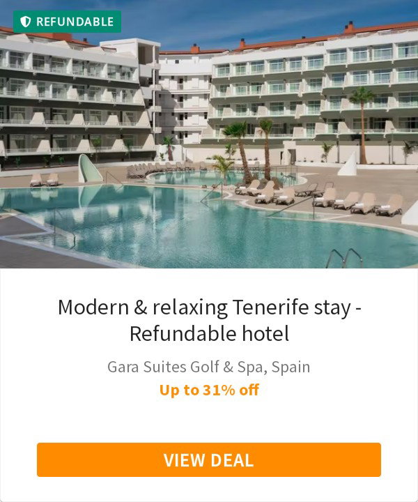 Modern &amp; relaxing Tenerife stay - Refundable hotel