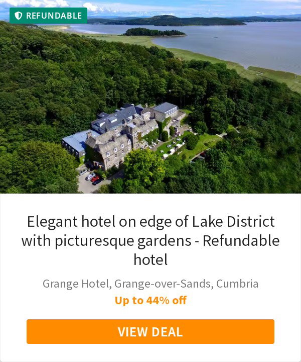 Elegant hotel on edge of Lake District with picturesque gardens - Refundable hotel