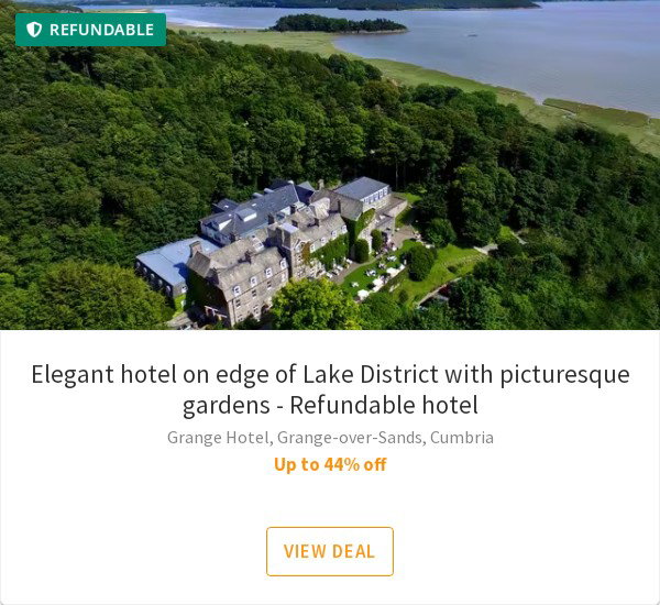 Elegant hotel on edge of Lake District with picturesque gardens - Refundable hotel