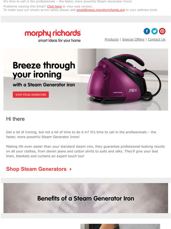 Morphy Richards introduce Thermoglass Technology in their Redefine Range