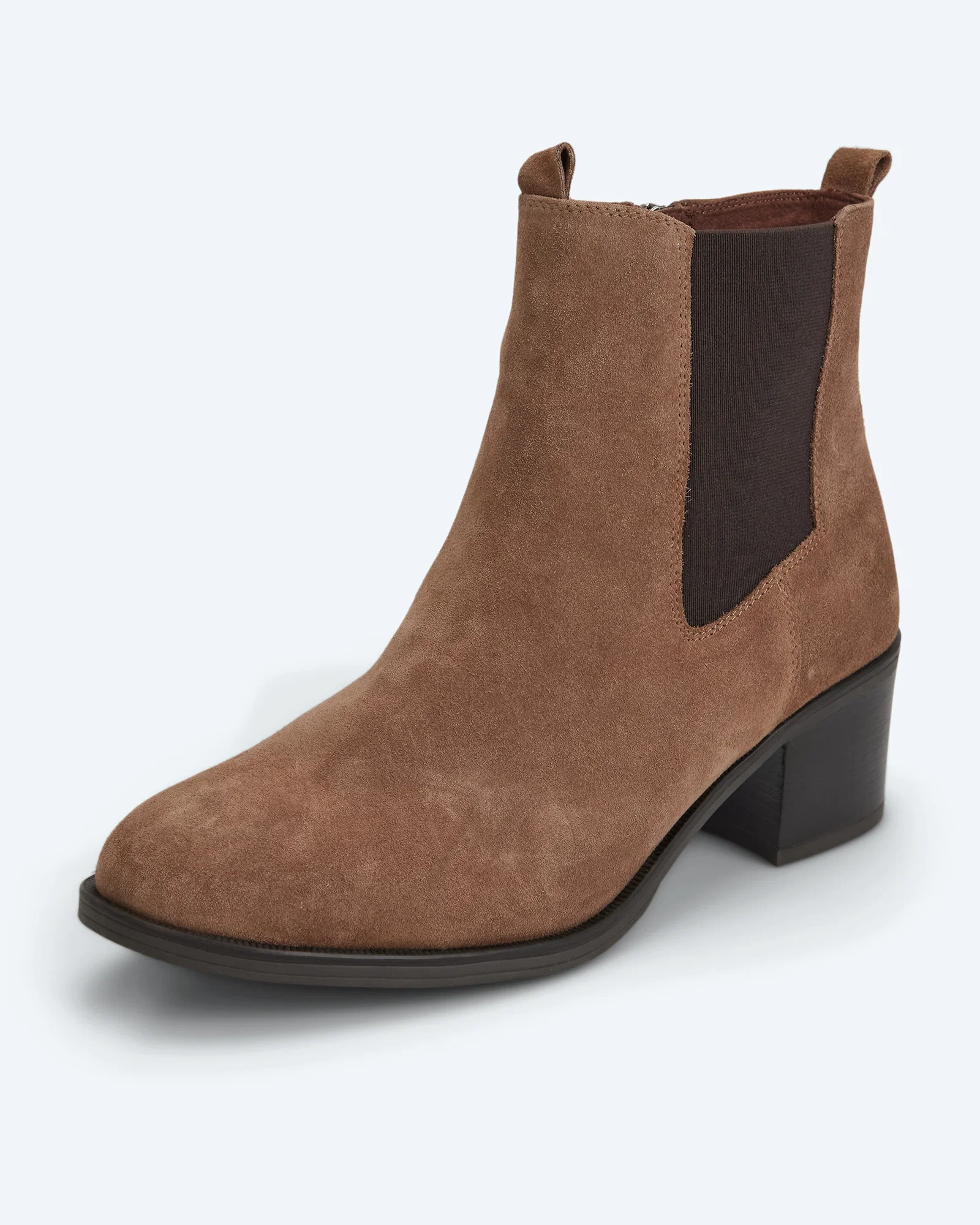 Stiefelette in Chelsea-Optik