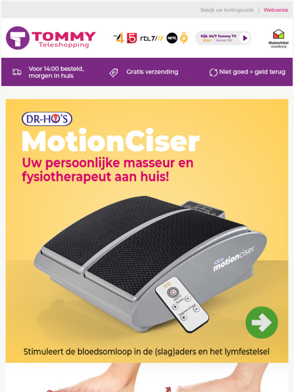 Promotiecode tommy online