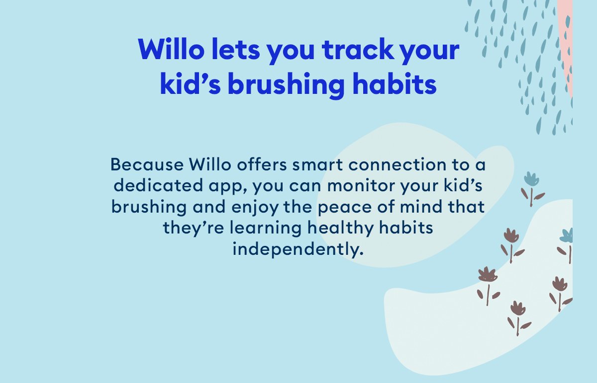Willo lets you track your kid's brushing habits