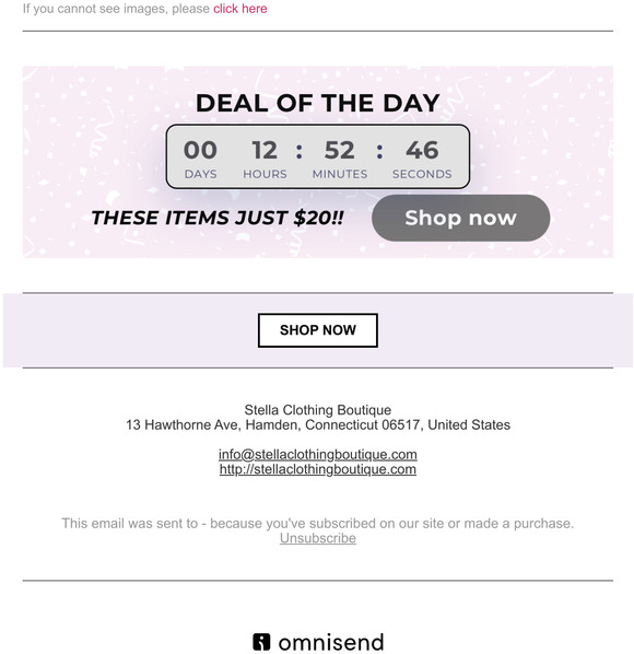$20 SALE TAB IS STILL GOING STRONG!