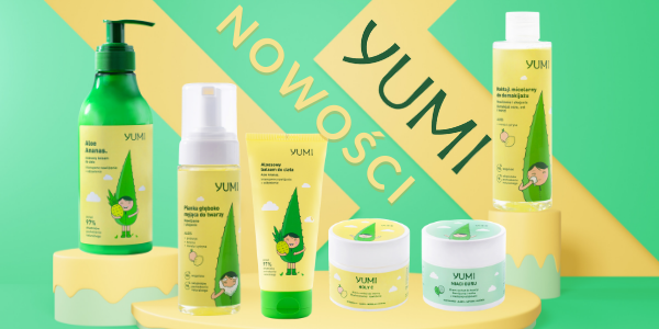 Nowości Yumi - kosmetyki z aloesem