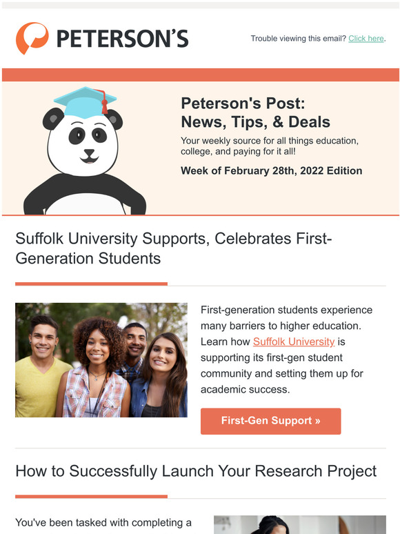 Suffolk University Supports, Celebrates First-Generation Students