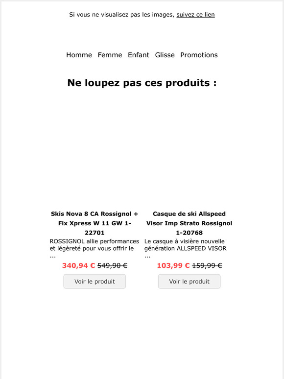 -ne loupez pas ces produits !