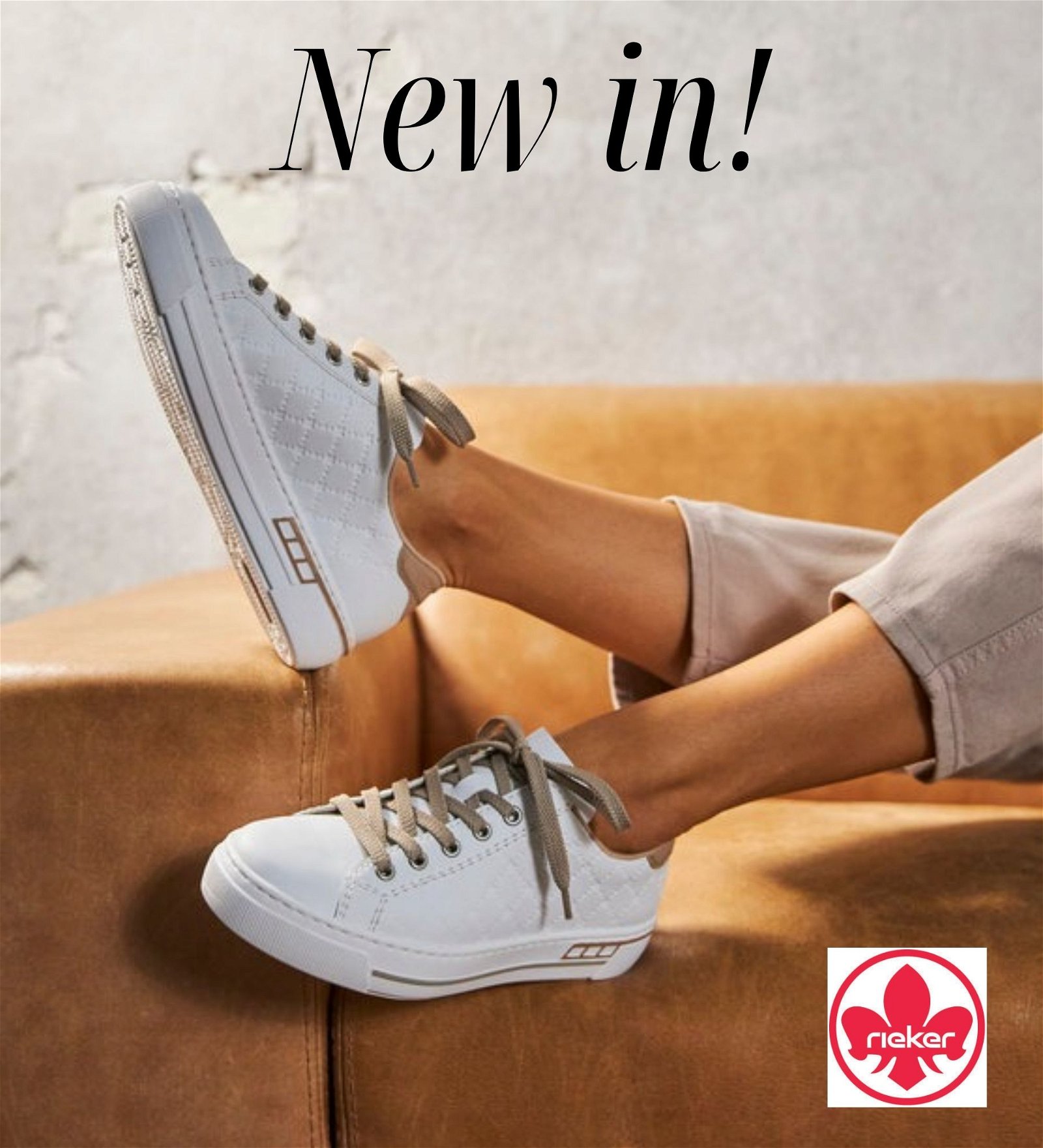 New in Rieker shoes, trainers and mary jane from Mozimo