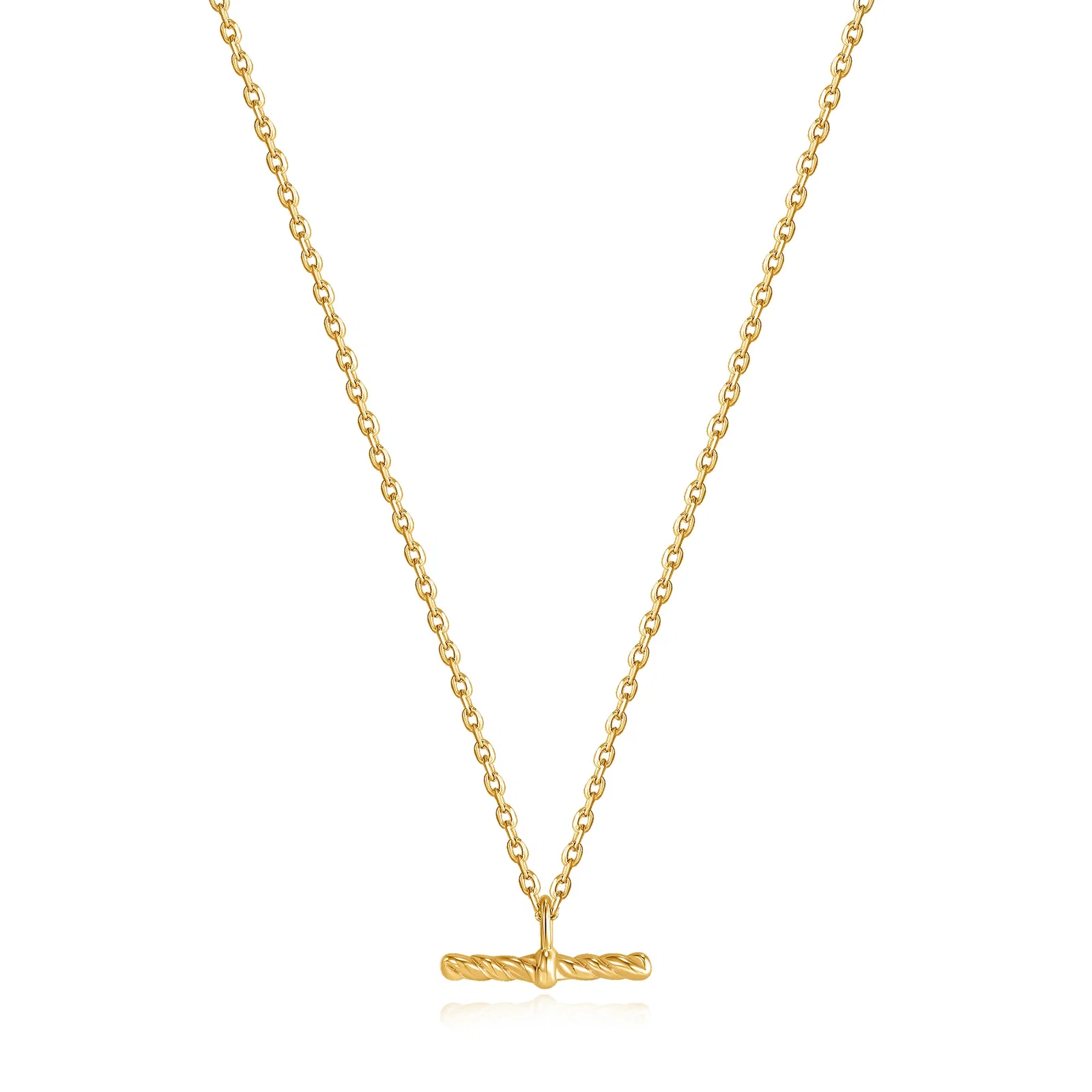 Image of Rope T-Bar Necklace
