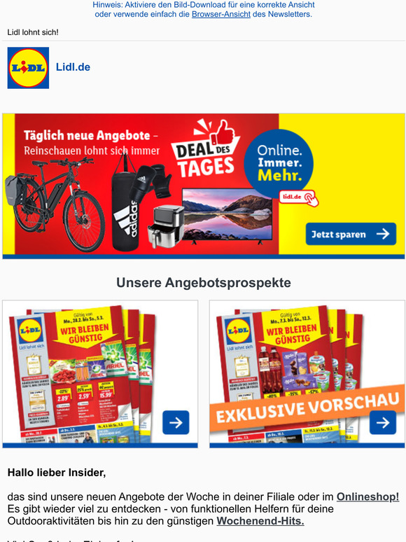 Lidl Aktuelle Angebote Ab Donnerstag Und Zum Wochenende Milled