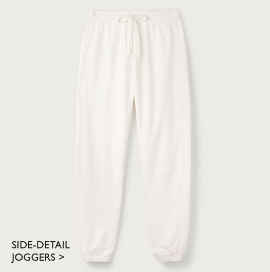 SIDE-DETAIL JOGGERS