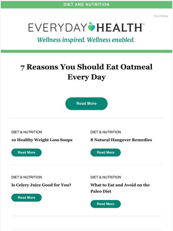 LIfescript 7 Reasons You Should Eat Oatmeal Every Day Milled