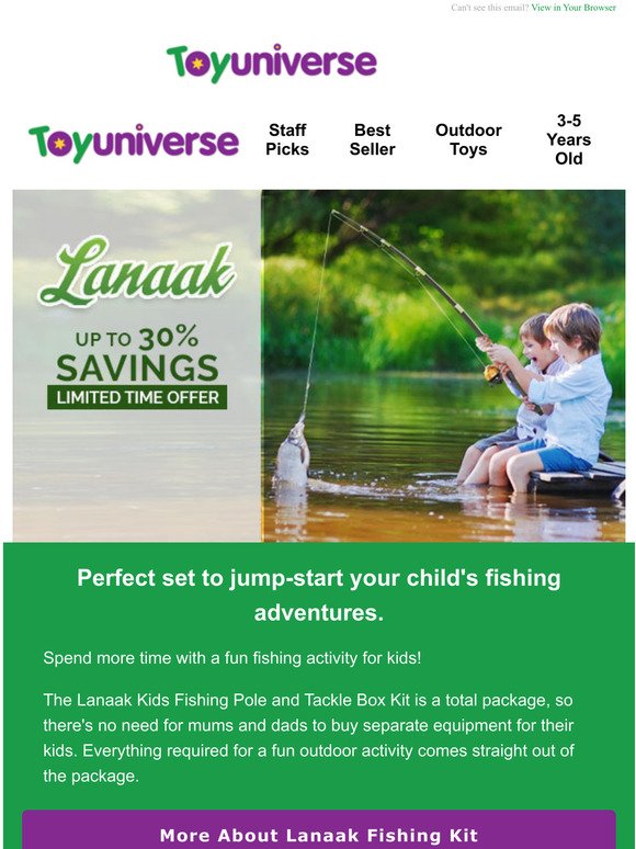 Lanaak Fishing Kits on Sale