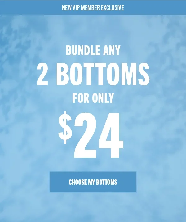 Fabletics: Today's your day! Bundle 2 bottoms for $24