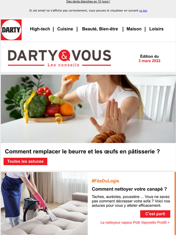 Dcrasser son canap | SOS mon PC a pris l'eau ! | Repasser sans rien faire