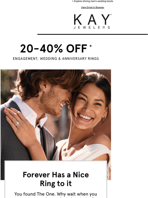 Kay Jewelers Planning a proposal? Save 2040 on bridal rings Milled