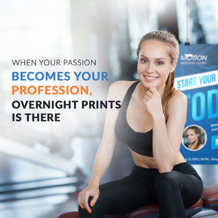 When your passion becomes your profession, Overnight Prints is there.