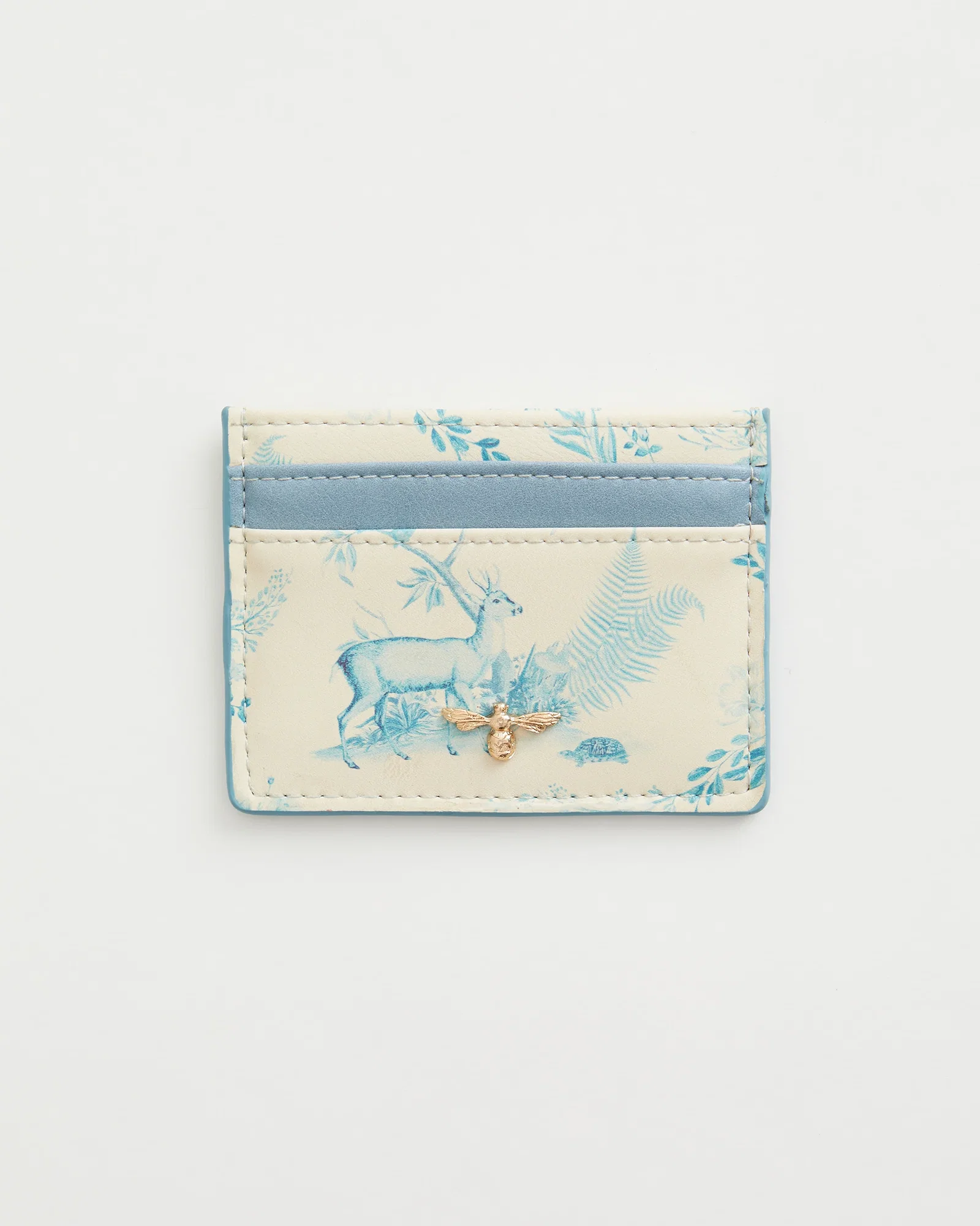 Image of Toile de Jouy Vintage Blue Card Holder