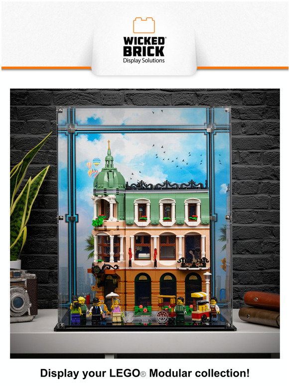 Wicked Brick: Display the LEGO Modular range! | Milled