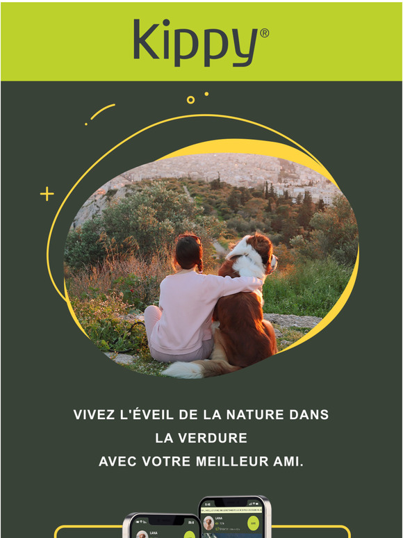 Le printemps arrive, profitez de vos aventures dans la nature avec Kippy EVO