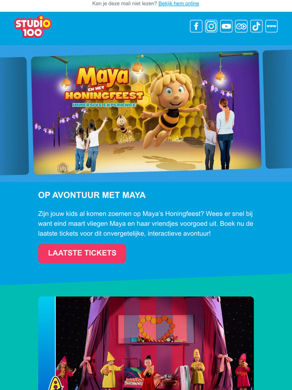 Studio 100: Op avontuur met Maya! | Milled