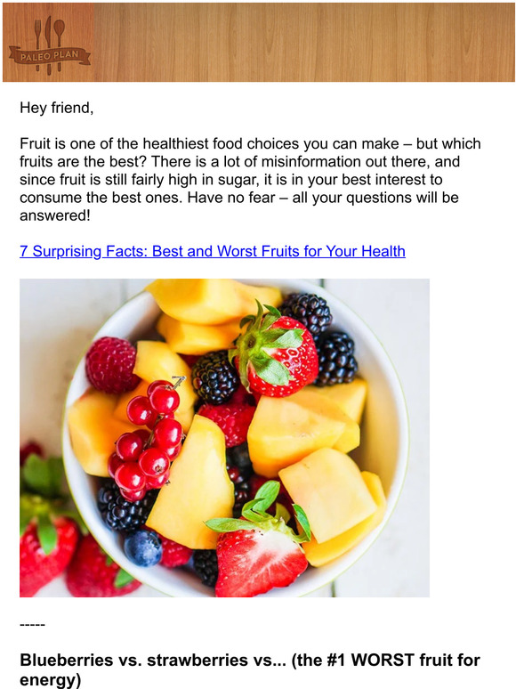 PaleoPlan Fruit Juice = as bad as soda? Milled