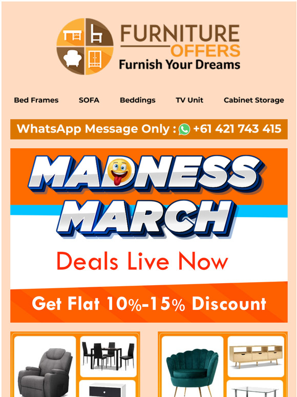  March Madness Sale are Live Now